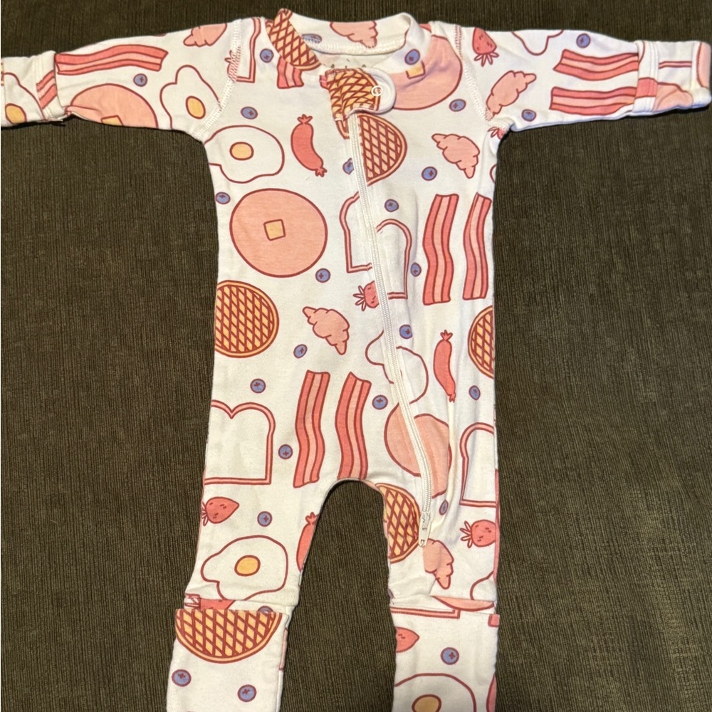 Monica and Andy Breakfast Jammie